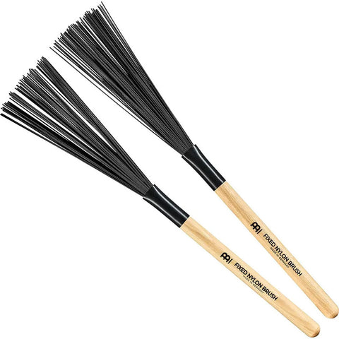 Escobillas De Madera Con Alambre De Nylon Brush Meinl Sb303 Negro Nocturno
