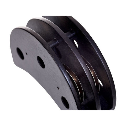 Pandero De Pie Se Monta En El Zapato, Meinl Fjs2s-bk Negro