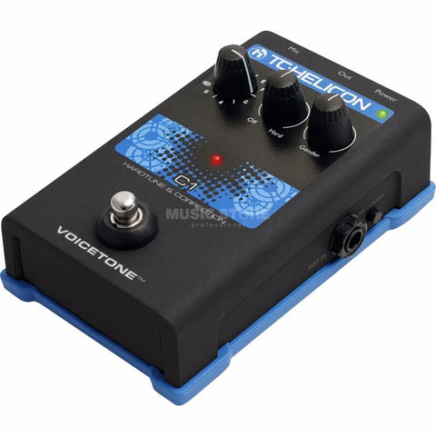Pedal De Efecto Afinacion, Tc Helicon Voice Tone C1 Negro