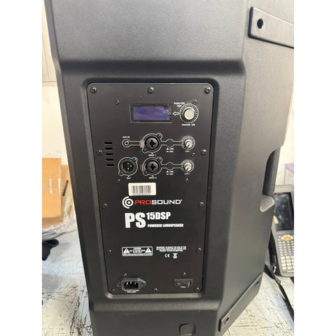 Bafle Amplificado De 15, 500 Watts Rms Prosound Ps-15dsp Negro