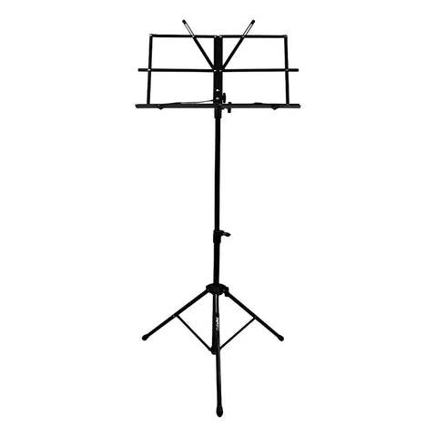Atril Proel Lwmus10 Negro Acero Plegable Altura Ajustable 65-105 Cm