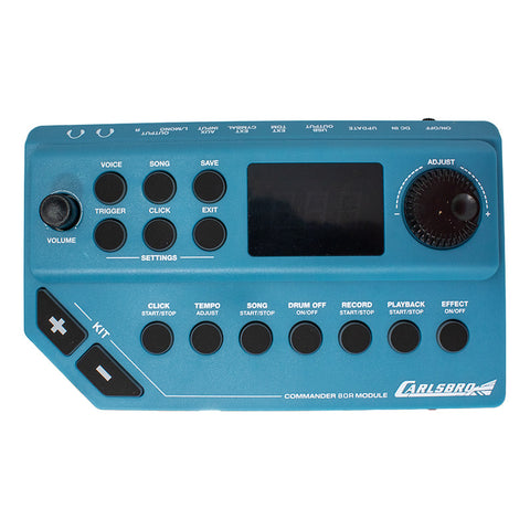 Batería Electrónica Con Pads De Colores Carlsbro Csd80r Negro