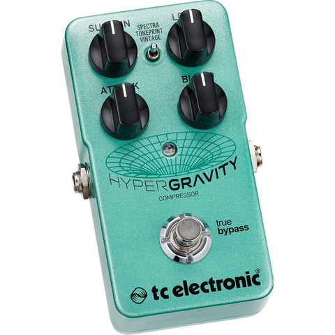 Pedal De Efecto Compresor Tc Electronic Hypergravity Compres Azul