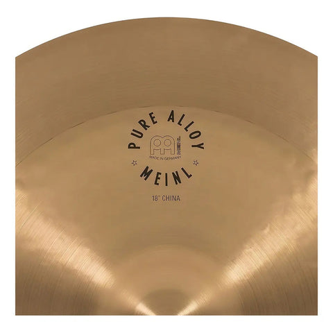 Platillo China Bronce 18 Pulgadas Pure Alloy Batería Meinl Pa18ch