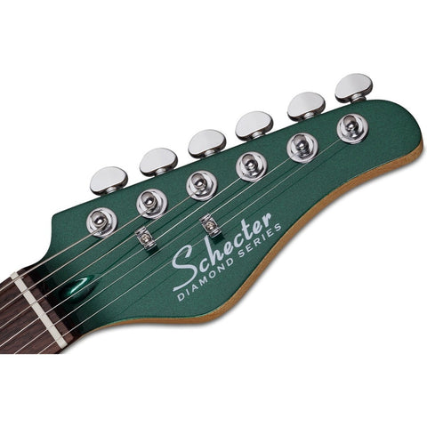 Guitarra Electrica Verde Esmeralda Schecter Pt Fastback Ii B Diestro Dark Emerald Green Palo De Rosa