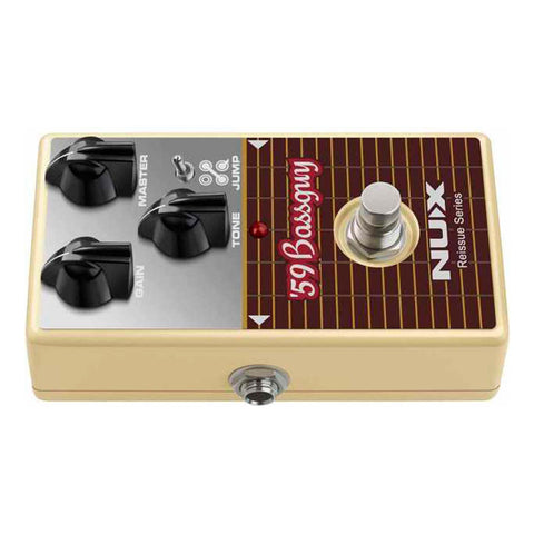 Pedal Emula 29 Bassman Nux Nro-7 59 Bass Guy Overdrive Plateado