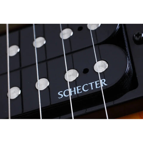 Guitarra Eléctrica Sombreado Vin Schecter Omen Extreme-6 Vsb Diestro Vintage Sunburst Palo De Rosa