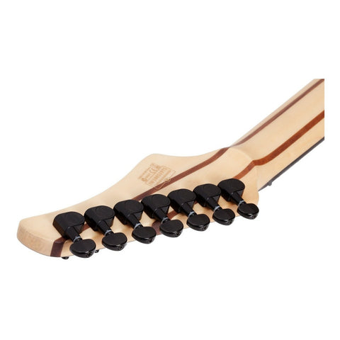 Guitarra Elec. 7 Cuerdas Schecter Reaper-7 Multi-scale Syb Diestro Satin Sky Burst Ébano