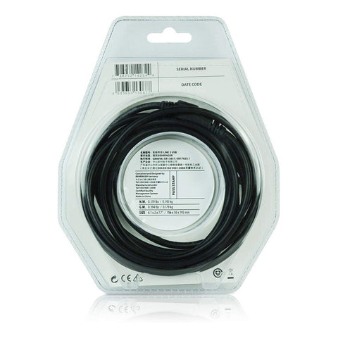 Cable Usb A Dos Plug Trs 1/4 PuLG 2m Behringer Line 2 Usb Negro