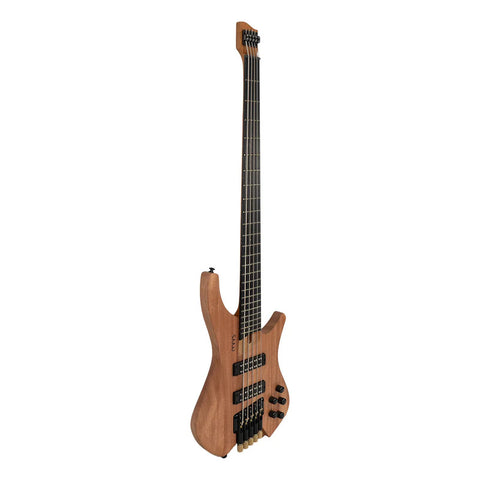 Bajo Mars Eléctrico Mod. Headless 5 Natural Satin Diestro Natural