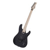 Guitarra Eléctrica Schecter Sun Valley Super Shredder Fr S De Caoba Satin Black Con Diapasón De Arce