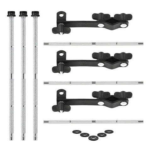 Juego De Clamps Meinl Mpmcs Para Micrófono De Batería