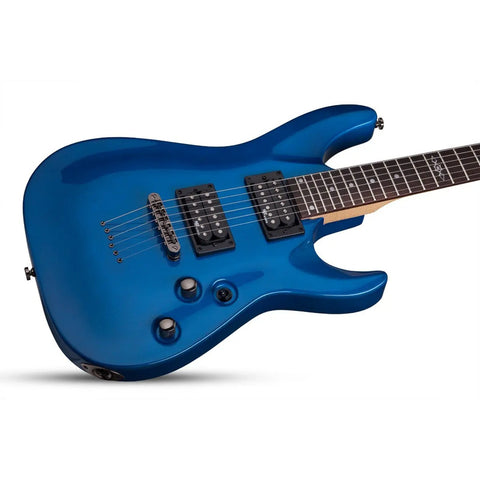 Guitarra Eléctrica Color Azul Eléctrico, Sgr By Schecter C1 Diestro Azul Palo De Rosa