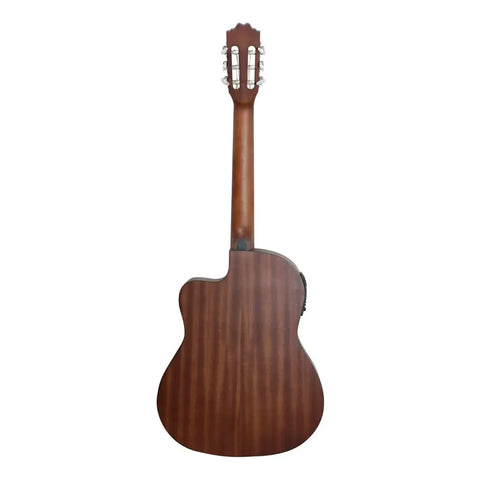 Guitarra Electro Acústica Clásica La Sevillana Un-3ceq Os Natural