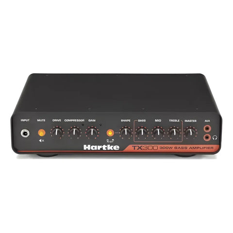 Cabezal Amplificador Para Bajo 300w Hartke Tx300 Negro