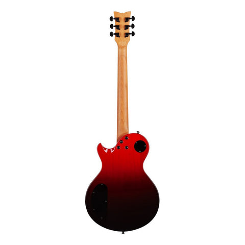 Guitarra Eléctrica Schecter Solo-ii Standard Blood Burst Diestro Rojo