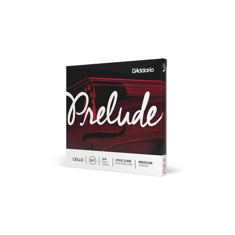 Juego De Cuerdas Para Violonchelo 3/4 D'addario Prelude J1010 3/4m