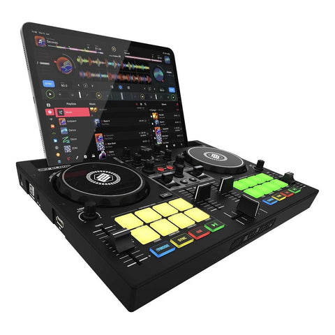 Controlador Compacto De 2 Decks Para Dj Reloop Buddy Negro