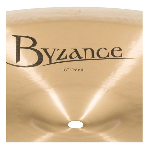 Platillo China Meinl Byzance B-16ch 16 Pulgadas Dorado Batería