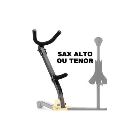 Soporte P/saxofon Alto, Tenor Y Sorprano, Hercules Ds533bb