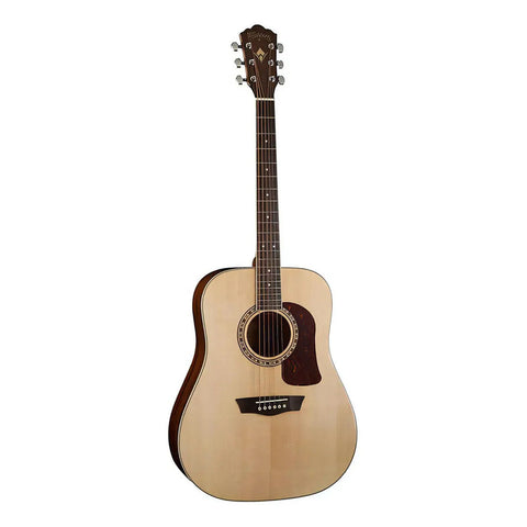 Guitarra Acústica Washburn D10s 6 Cuerdas Dreadnought Tapa Abeto Natural