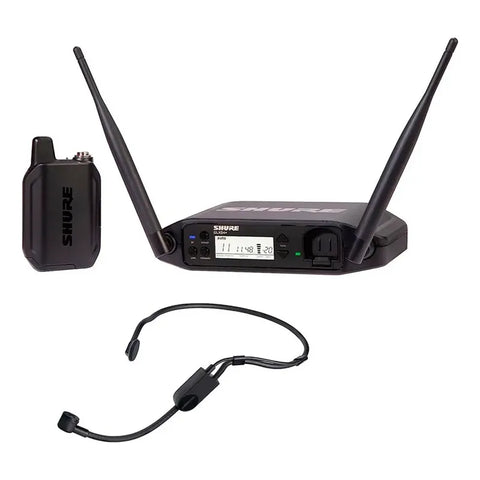 Shure Glxd14+pga31 Sistema Inalámbrico, Micrófono De Diadema Color Negro