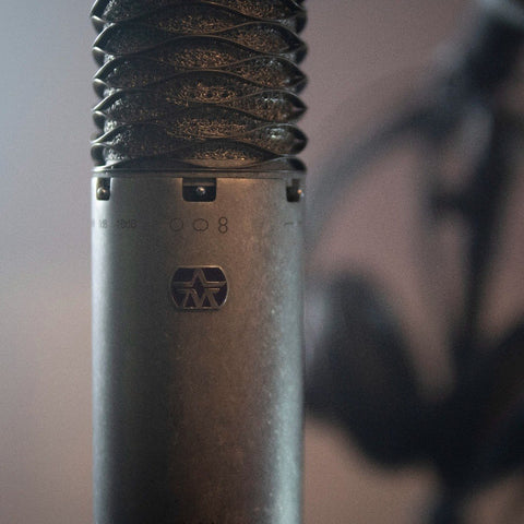 Micrófono Condensador Aston Spirit Xlr Diafragma Grande Color Gris