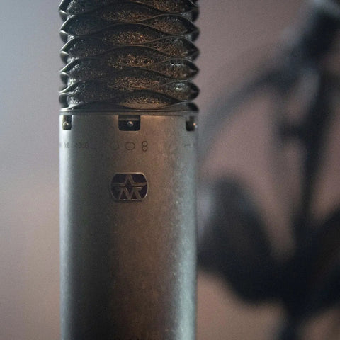 Micrófono Condensador Aston Spirit Xlr Diafragma Grande Color Gris