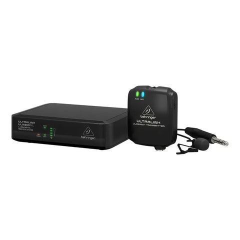 Sistema Inalámbrico Digital De Micrófono Behringer Ulm300lav Negro