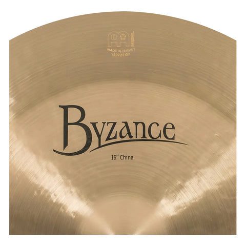 Platillo China Meinl Byzance B-16ch 16 Pulgadas Dorado Batería