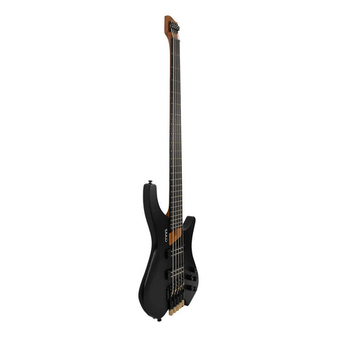 Bajo Eléctrico Mars Multiescala Headless 5 Cuerdas Satin Bk Diestro Negro
