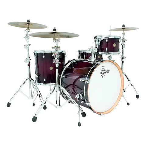 Bateria 4 Piezas Burst Gretsch Catalina Maple 22 Cm1e824s Cereza Obscuro Burst