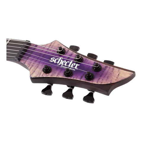 Guitarra Eléctrica Schecter John Browne Tao-6 Ozone Burst Diestro Índigo