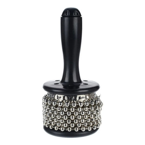 Cabasa Mini Turbo Cadena Y Cilindro De Acero Meinl Pca5bk-xs
