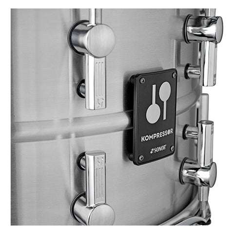 Tarola De 14 Pulgadas Para Bateria Sonor Ks 1408 Sda Casco Plateado