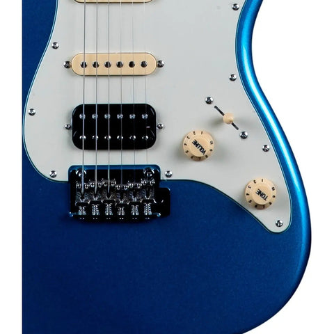 Guitarra Eléctrica 6 Cuerdas Placid Blue Jet Guitars Js-400 Diestro