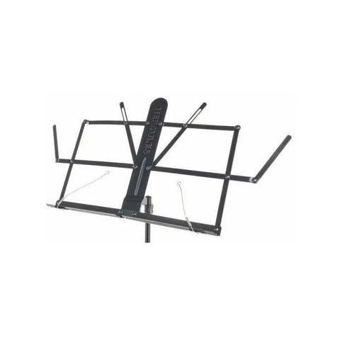 Soporte Para Partituras Hércules, Plegable Y Resistente, Modelo Bs118bb Awesome Black