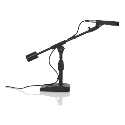 Soporte Micrófono Brazo Telescópico Frameworks Gfw-mic-0822 Color Negro