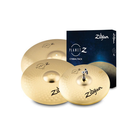 Kit De Baterías Zildjian Zp4pk Para 14 Hh 16 Crash Ride 20, 3 Platillos