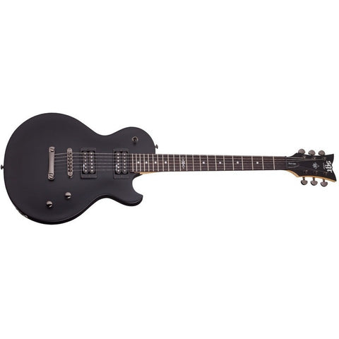 Guitarra Electrica Negro Medianoche, Sgr By Schecter Solo-ii Diestro Midnight Satin Black Palo De Rosa