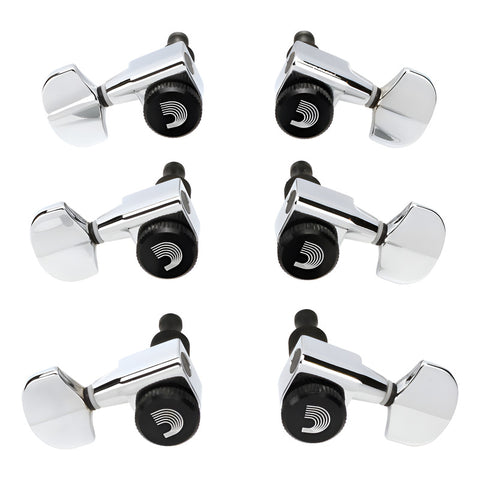 Maquinaria Cromada P/guitarra Electrica Planet Wave Pwat331l Cromo