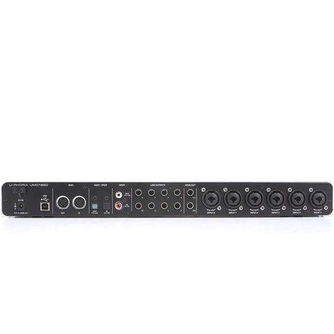 Interfaz Interfase Audio Behringer 8 Canal U-phoria Umc1820 Negro