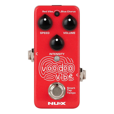 Mini Pedal Uni-vibe Chorus Nux Nch-3 Voodoo Vibe Color Rojo