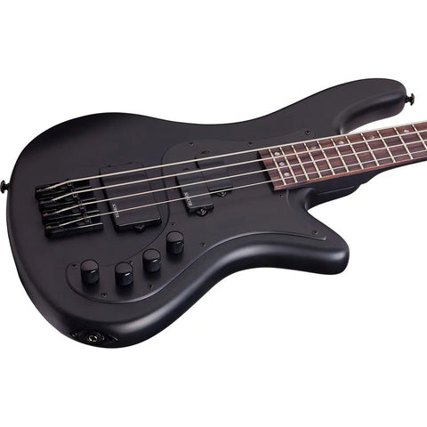 Bajo Eléctrico Activo 4 Cuerdas Schecter Stiletto Stealth-4 Negro Diestro