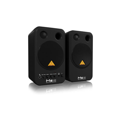 Behringer Ms16 Monitores De Estudio Color Negro
