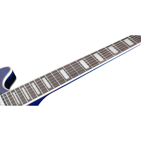 Guitarra Eléctrica 6 Cuerdas Mars Modelo Jazz Satin Blue Color Azul Material Del Diapasón Palisandro Orientación De La Mano Diestro Palo De Rosa