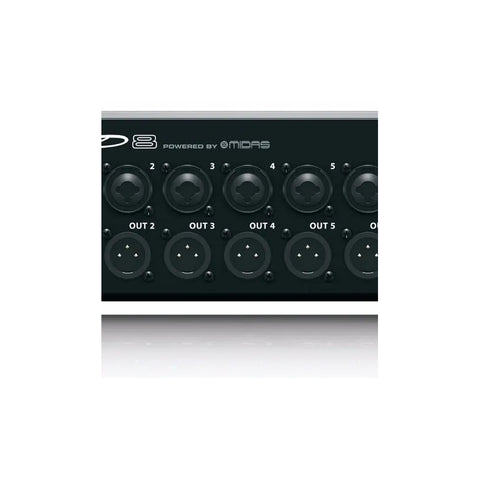 Snake Digital Con 8 Preamps Combo De Microfono Behringer Sd8