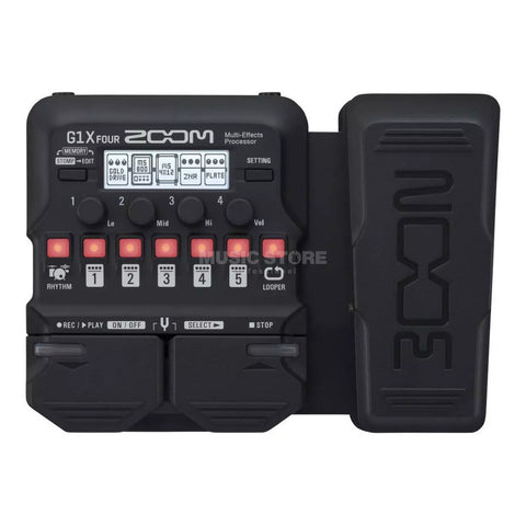 Pedal Multiefectos De Guitarra G1x Four, Zoom Zg1xfour Negro