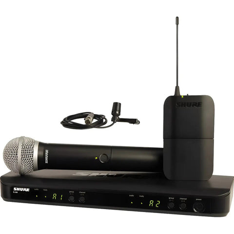 Sistema Inalambrico De Mano Y Lavalier Shure Blx1288/cvl-j11 Negro