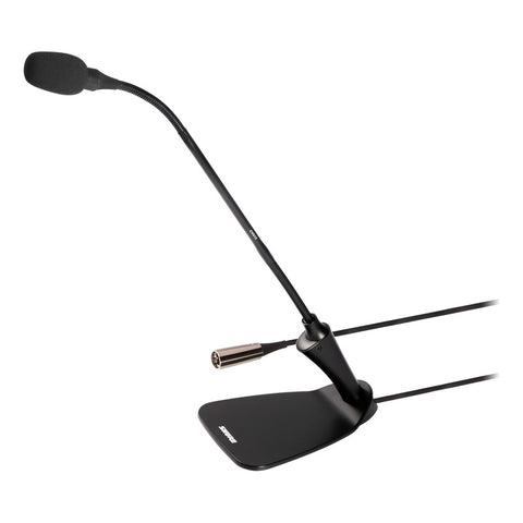 Micrófono Cuello De Ganso Con Base Shure Cvg12d-b/c Negro